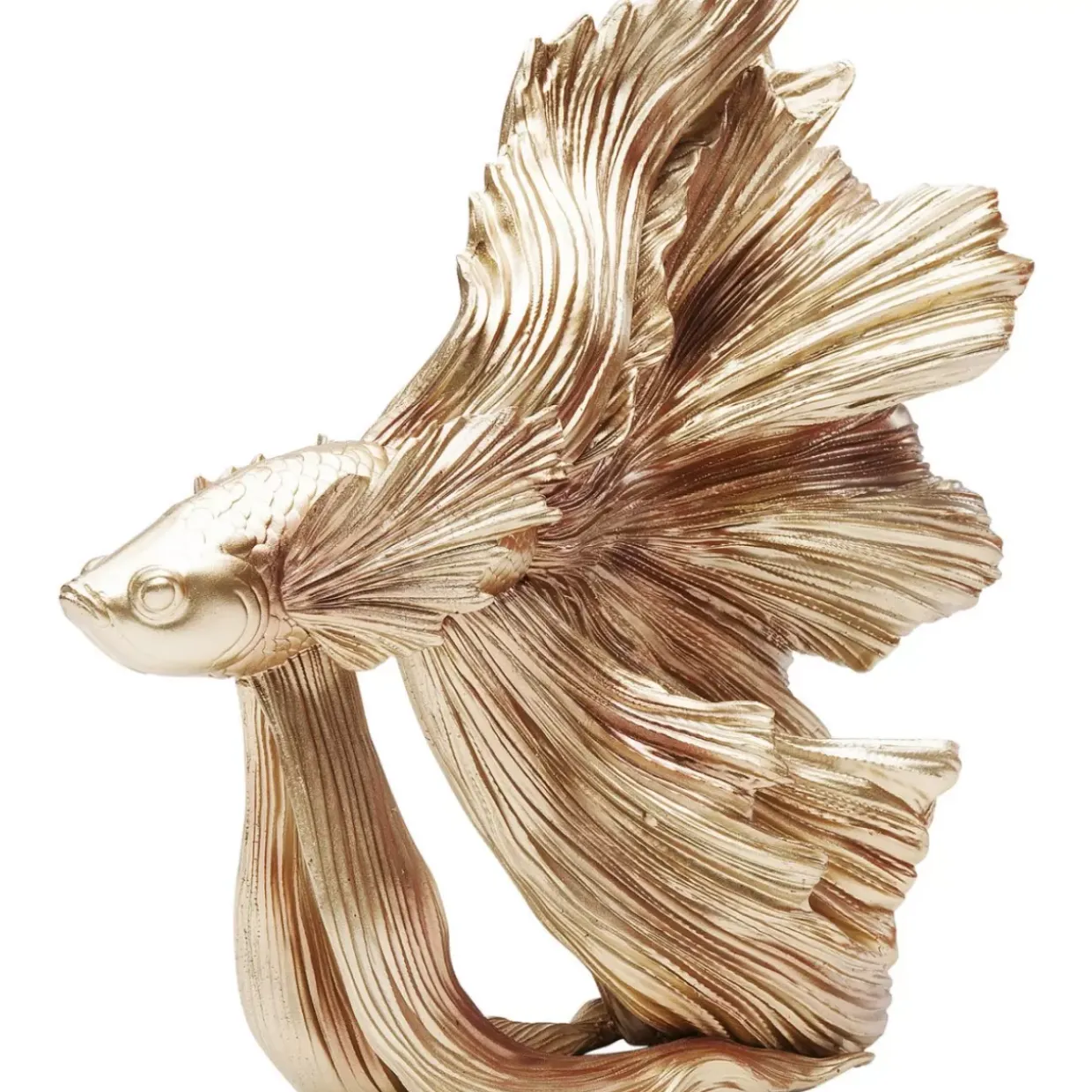Deko Objekt Betta Fish Gold Klein