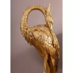 Deko Objekt Crane Gold