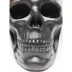 Deko Objekt Flower Skull 22Cm