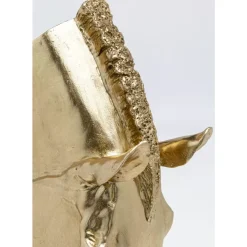 Deko Objekt Horse Face Gold 57Cm