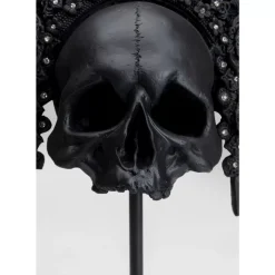 Deko Objekt King Skull Schwarz