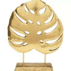 Deko Objekt Monstera Leaf Gold 36Cm