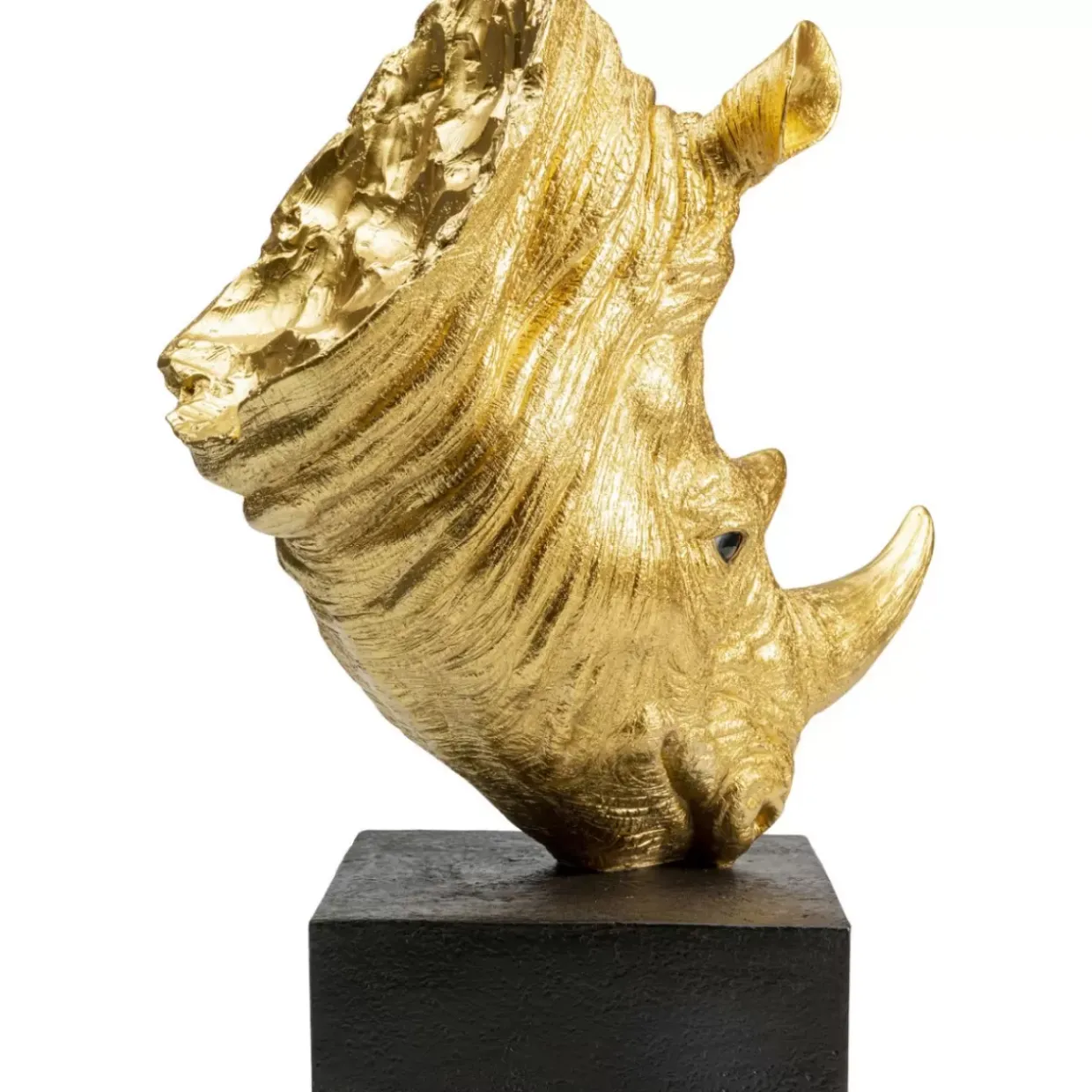 Deko Objekt Rhino Gold