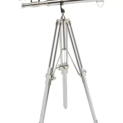 Deko Objekt Telescope Silber 125Cm