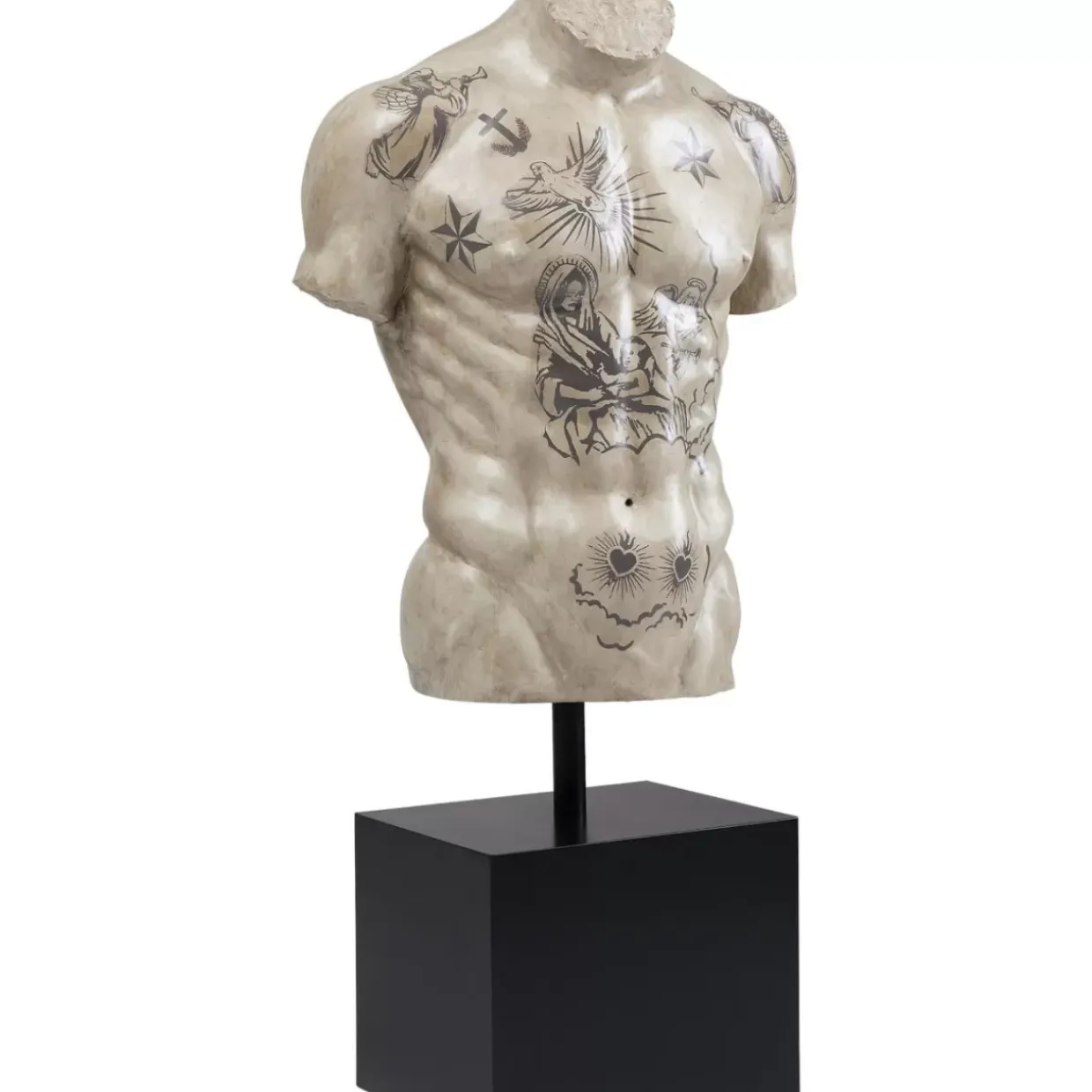 Deko Objekt Torso Tattoo