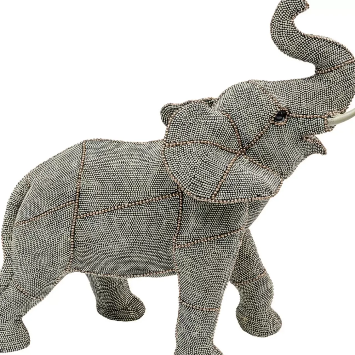 Deko Objekt Walking Elephant Pearls
