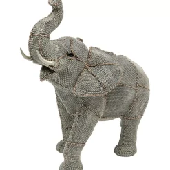 Deko Objekt Walking Elephant Pearls