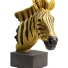 Deko Objekt Zebra Gold
