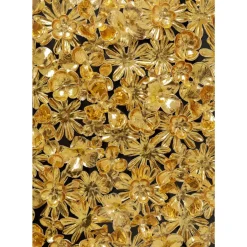 Deko Rahmen Gold Flower 80X80Cm