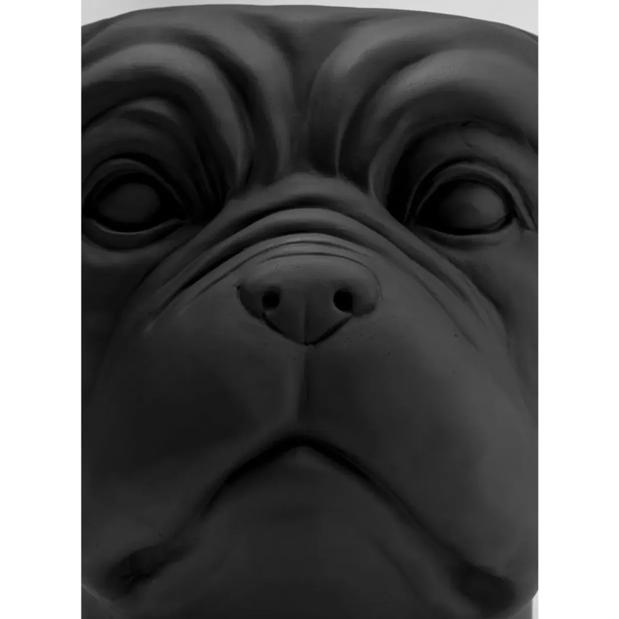 Deko Ubertopf Bulldog Schwarz