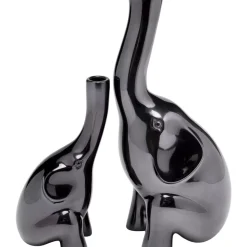 Deko Vase Buddy Anthrazit (2/Set)