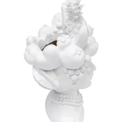 Deko Vase Fruity Weis 37Cm