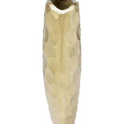 Deko Vase Sacramento Comb Champagner Gold 59Cm