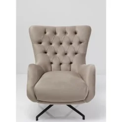 Drehsessel Bellissima Velvet Beige