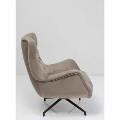 Drehsessel Bellissima Velvet Beige