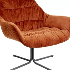Drehsessel Bristol Rostrot