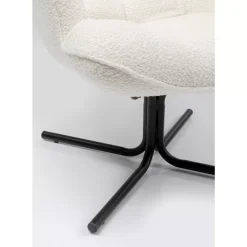 Drehsessel Oscar Boucle Creme