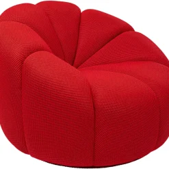 Drehsessel Peppo Lounge Rot