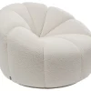 Drehsessel Peppo Lounge Weis