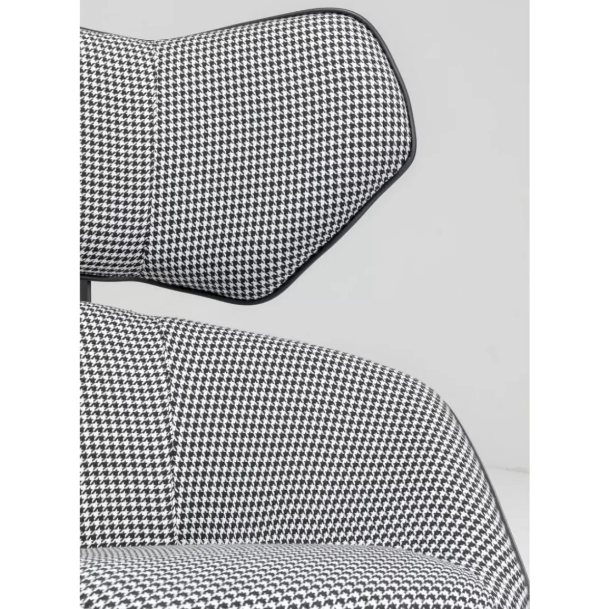 Drehsessel Toledo Schwarz Weiss