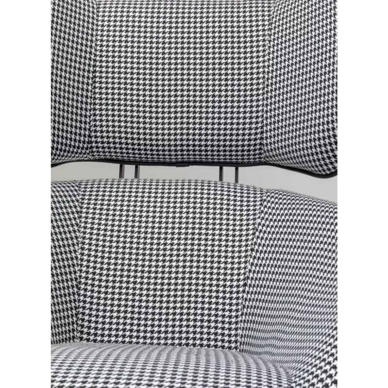 Drehsessel Toledo Schwarz Weiss