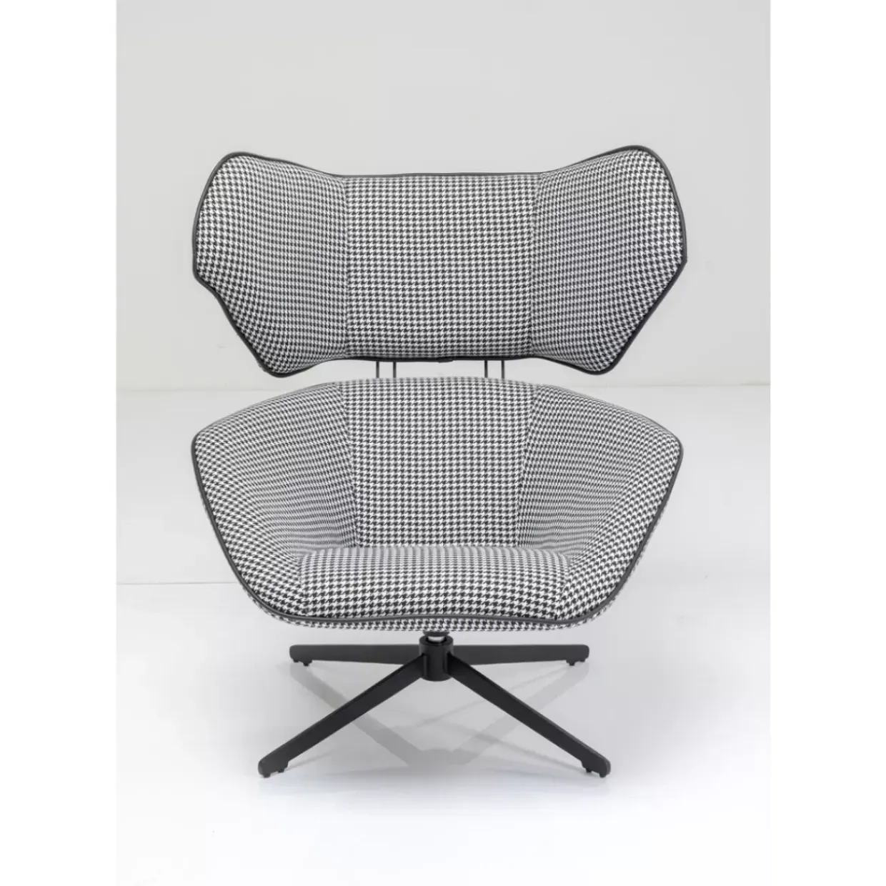 Drehsessel Toledo Schwarz Weiss
