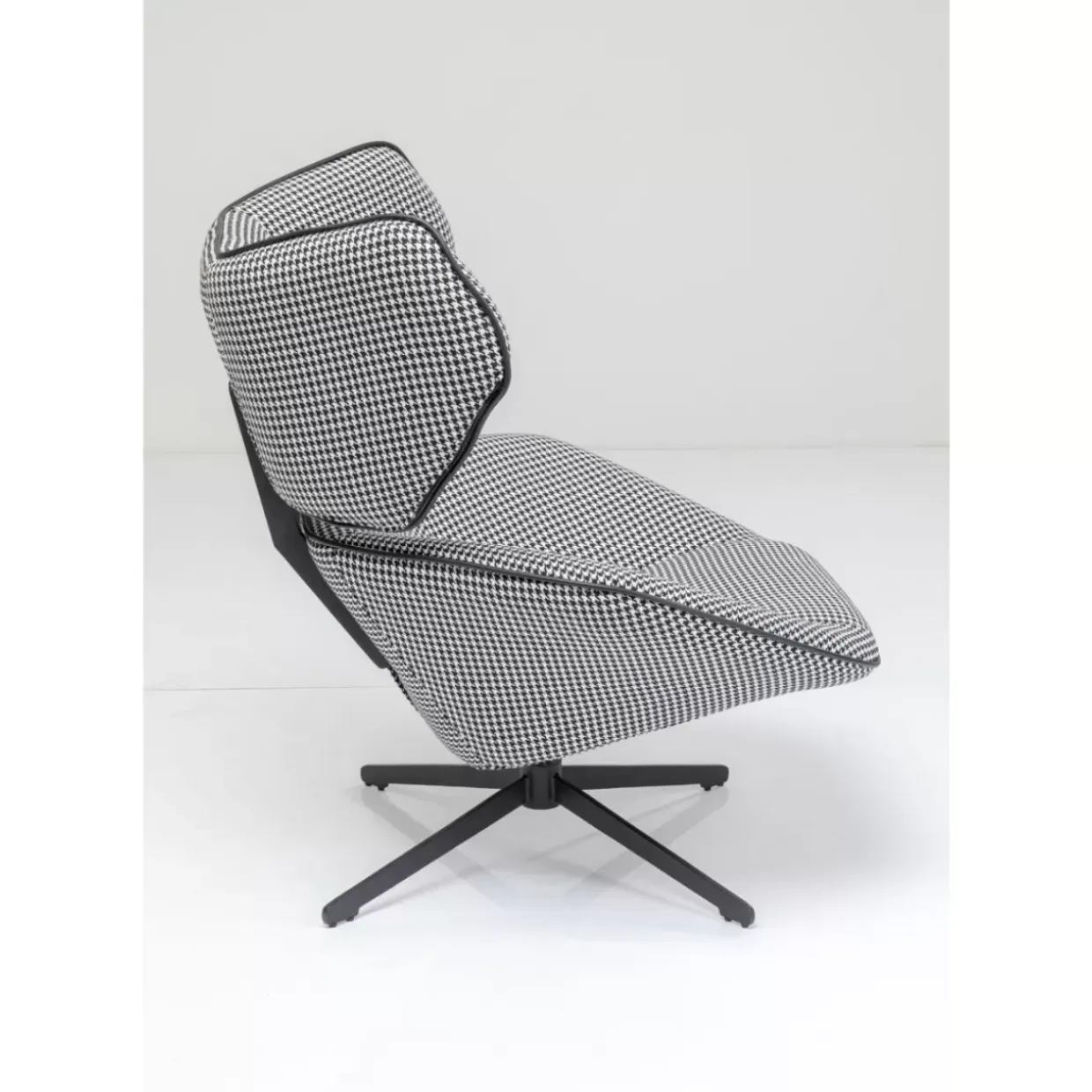 Drehsessel Toledo Schwarz Weiss