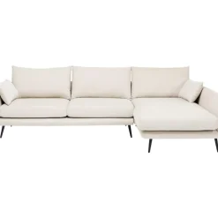 Ecksofa Amalfi Rechts Creme 275Cm