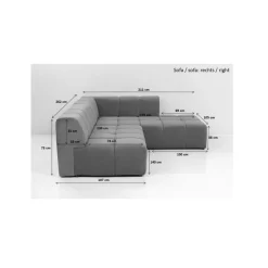Ecksofa Belami Amber Links