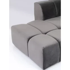 Ecksofa Belami Grau Links