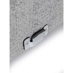 Ecksofa Gianni Dolce Hellgrau Rechts