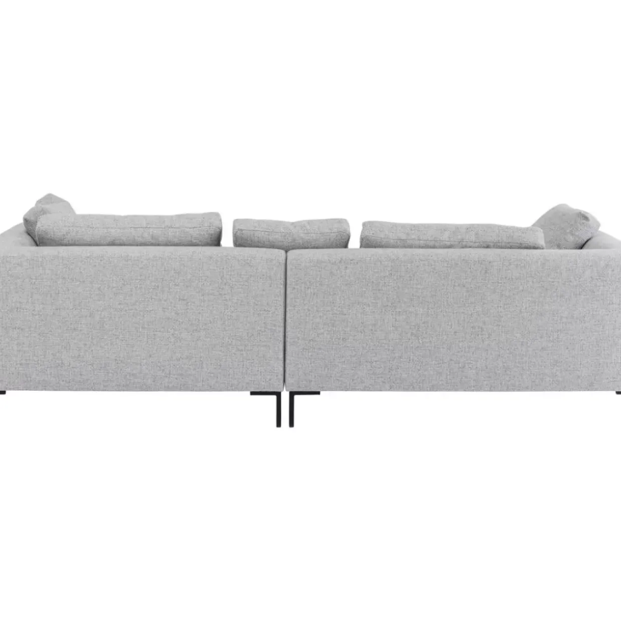 Ecksofa Gianni Dolce Hellgrau Rechts