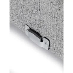 Ecksofa Gianni Dolce Hellgrau Links