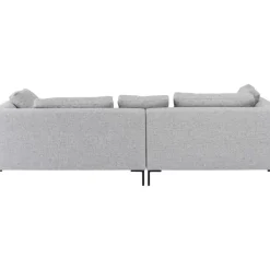 Ecksofa Gianni Dolce Hellgrau Links