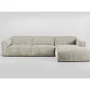 Ecksofa Henry Creme Rechts 285X170Cm