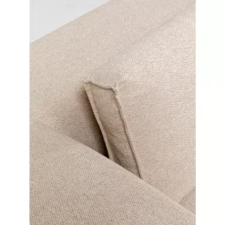 Ecksofa Infinity Ottomane Creme Links