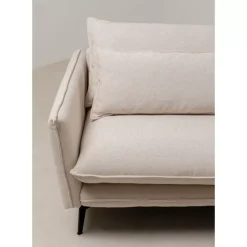 Ecksofa Monza Rechts Creme 296Cm