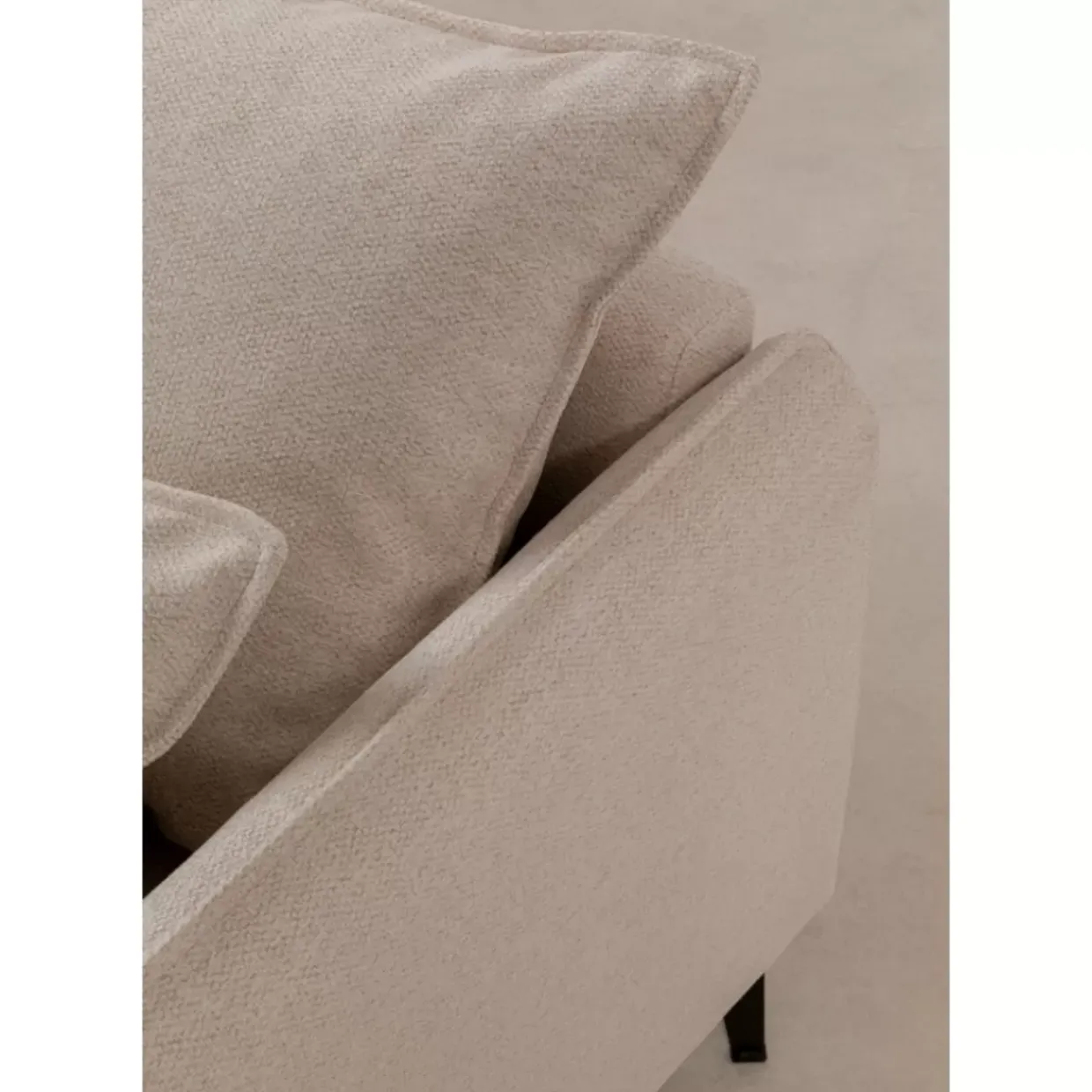 Ecksofa Monza Rechts Creme 296Cm