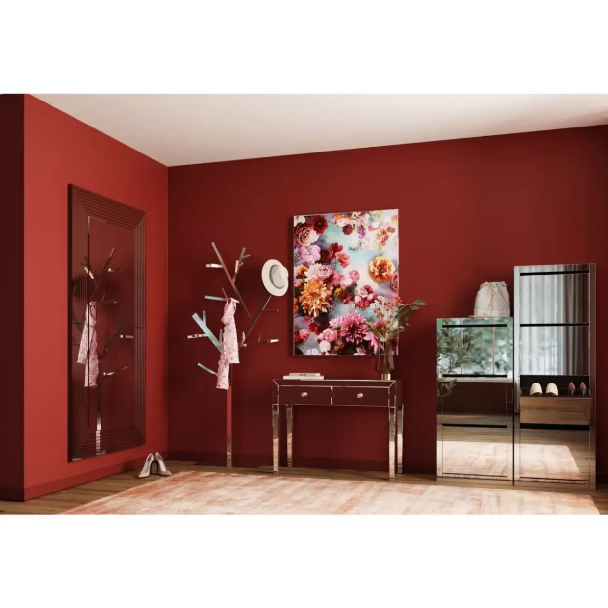 Garderobenstander Technical Tree Chrome