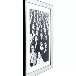 Gerahmtes Bild Audience 85X105Cm
