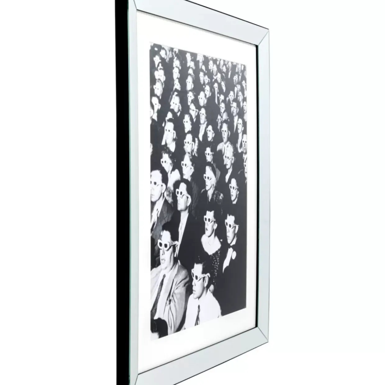 Gerahmtes Bild Audience 85X105Cm
