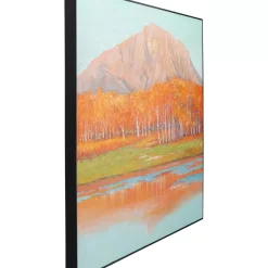 Gerahmtes Bild Autumnal 120X120Cm