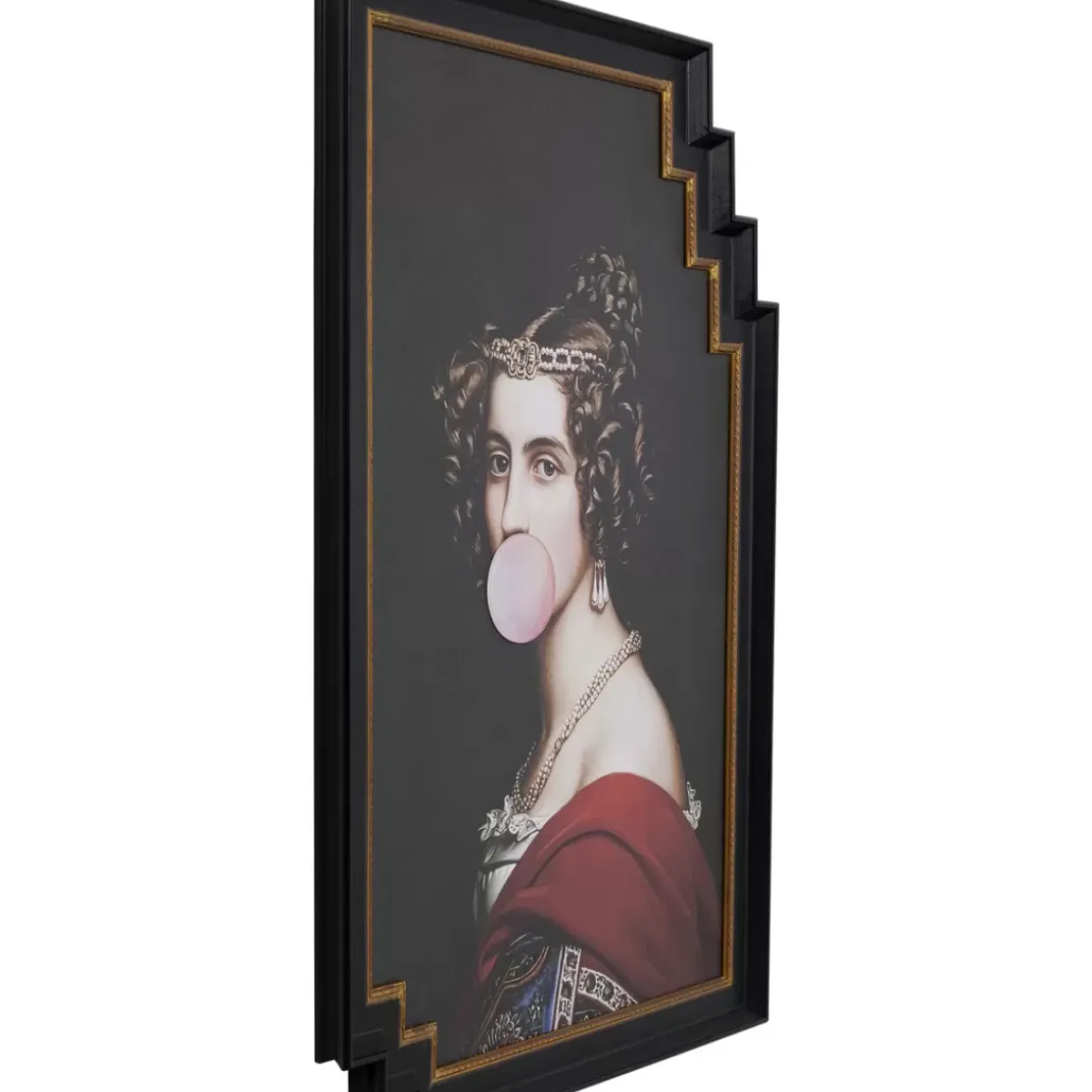Gerahmtes Bild Bubble Gum 80X120Cm