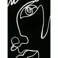 Gerahmtes Bild Faccia Arte Drawing 150X100Cm