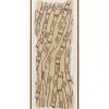 Gerahmtes Bild Native Lines 50X150Cm