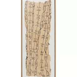 Gerahmtes Bild Native Spirals 50X150Cm