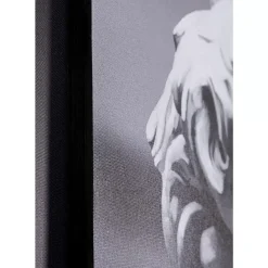 Gerahmtes Bild Statue 100X125Cm