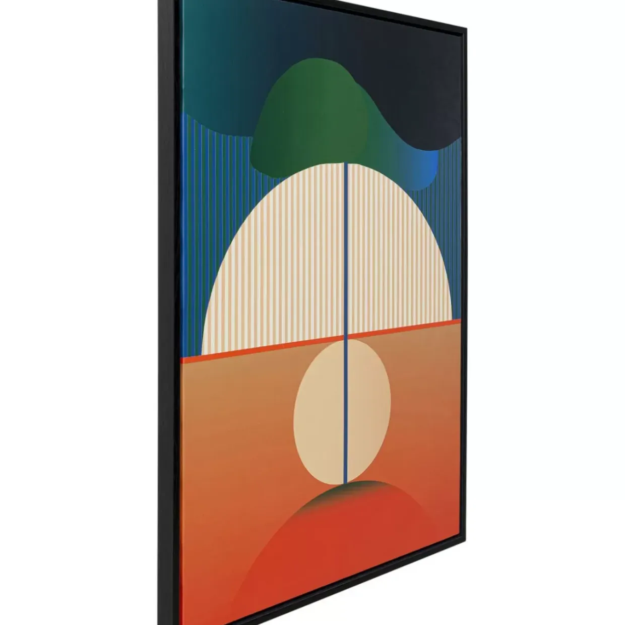 Gerahmtes Bild Sunrise 75X100Cm