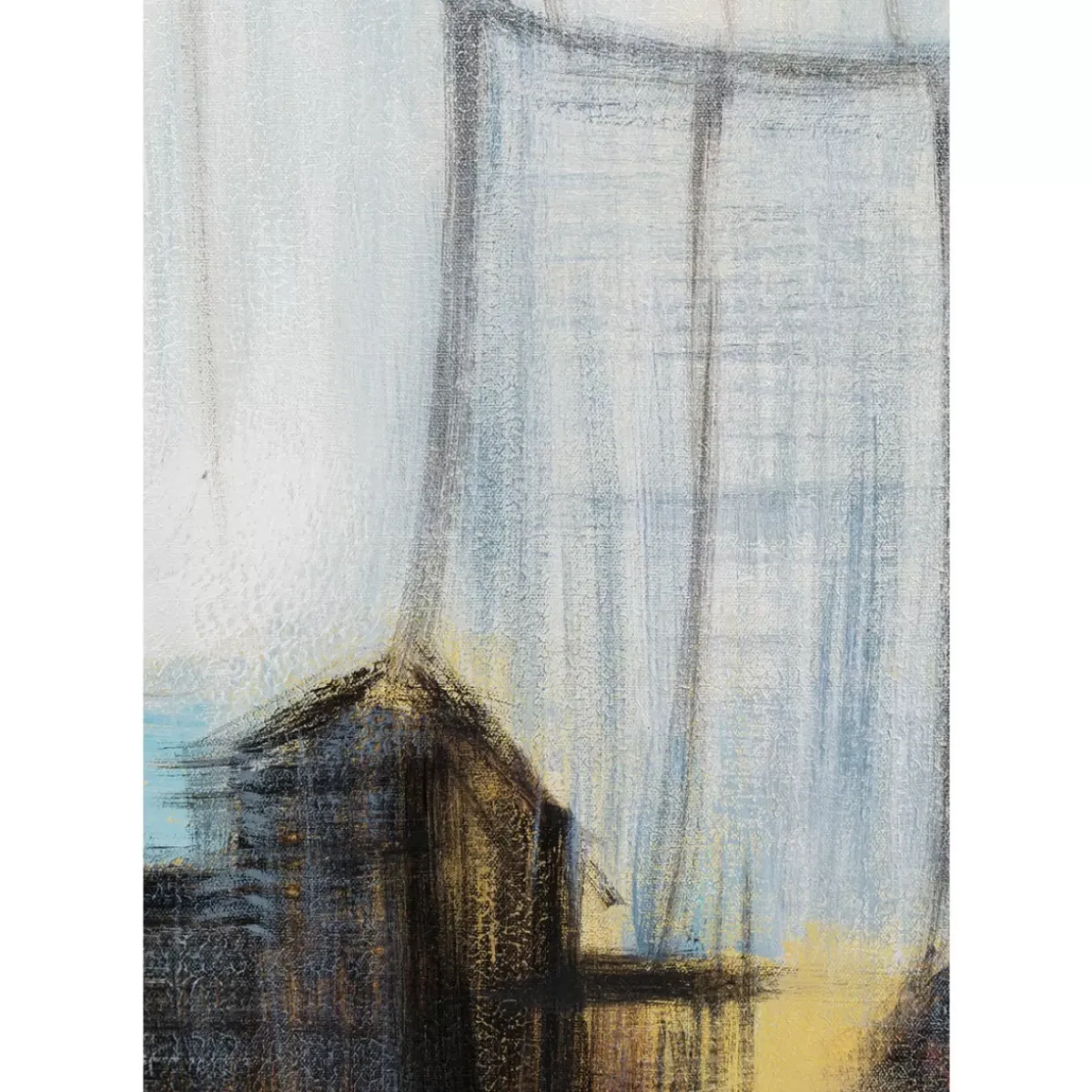 Gerahmtes Bild Visione Front 100X100Cm