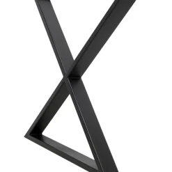 Gestell Tavola Cross Schwarz (2/Set)